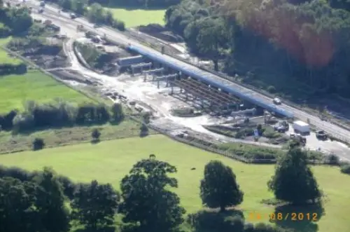 Click Here To Enlarge This Photo Of M50 Bushley & Ripple Viaducts - Phase 1 - 2012